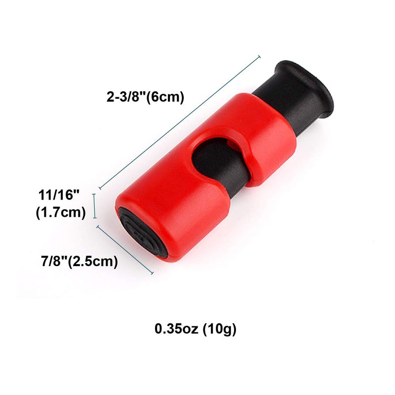 kulusion 6 Pcs Premium Grade Food Bag Squeeze Clips Bread Clips Rubber Lid Non-slip Sealer Bag Cinches Easy Use Lock - Image 2